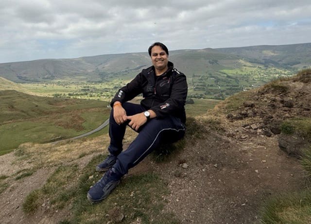 Dr Prateek Joshi, a radiologist at the Royal Derby Hospital 