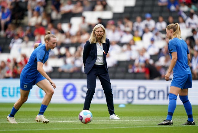 Finland coach Anna Signeul is determined to go out with a bang