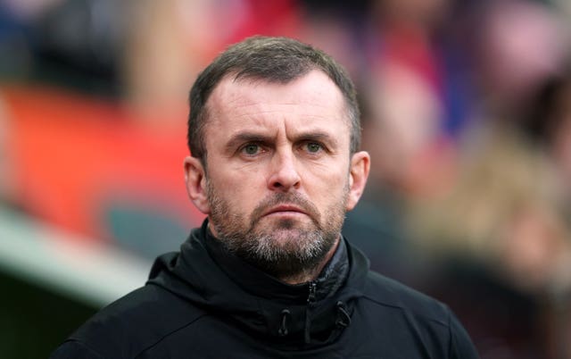 Southampton have sacked Nathan Jones (John Walton/PA)