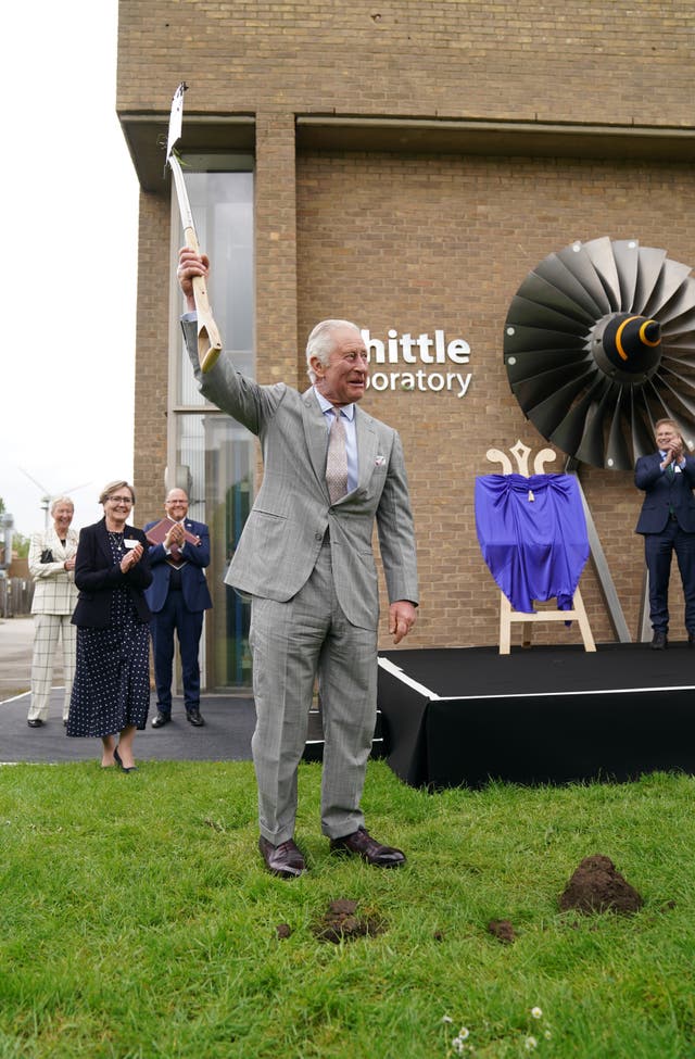 Royal visit to Cambridge