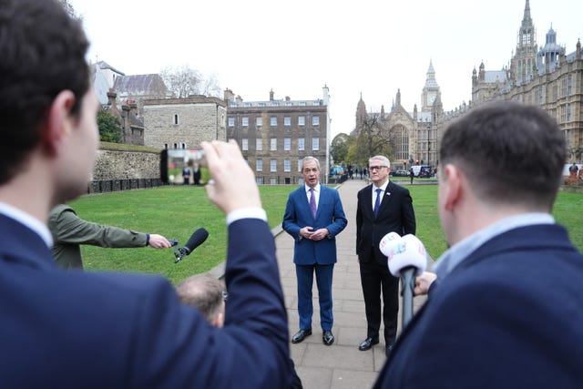 MP Andrew Rosindell joins Reform