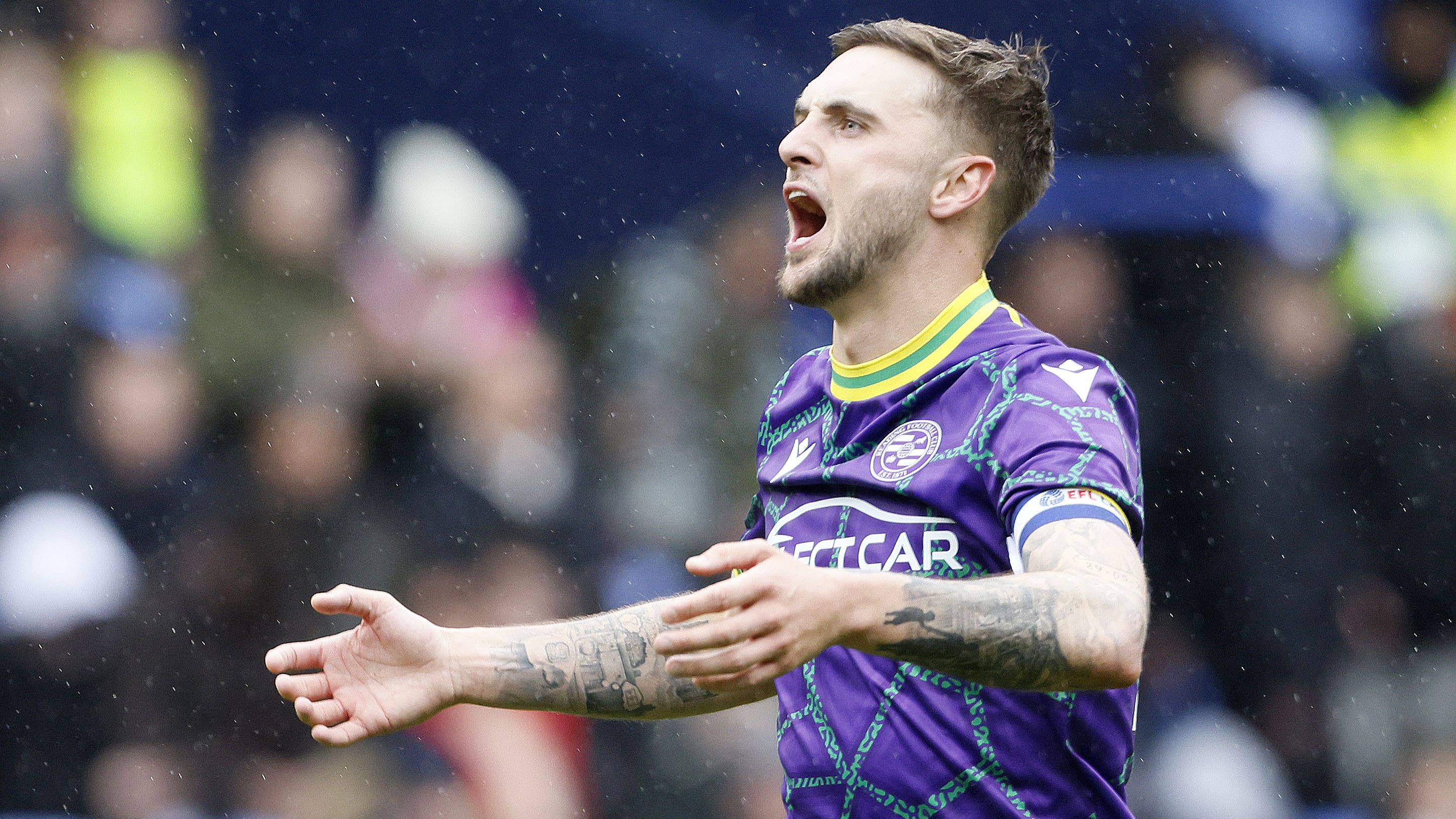 Lewis Wing scored Reading’s second goal (Richard Sellers/PA)