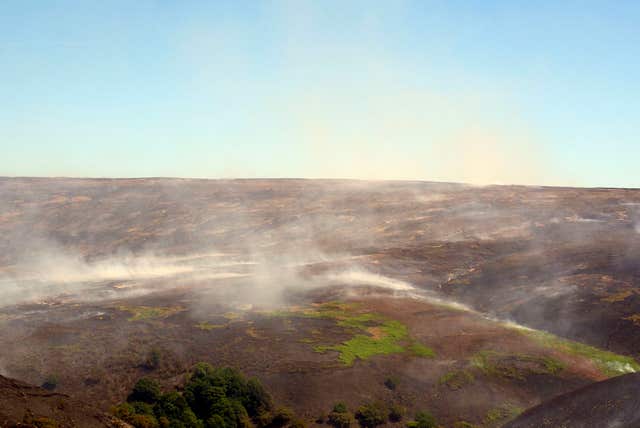 Saddleworth Moor fire