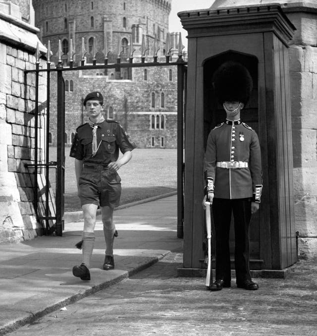 Royalty – First Winner of Duke of Edinburgh Gold Award – Martin Davies – Windsor Castle