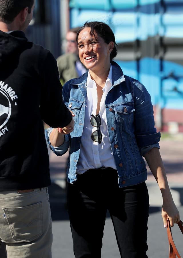 meghan markle denim jacket