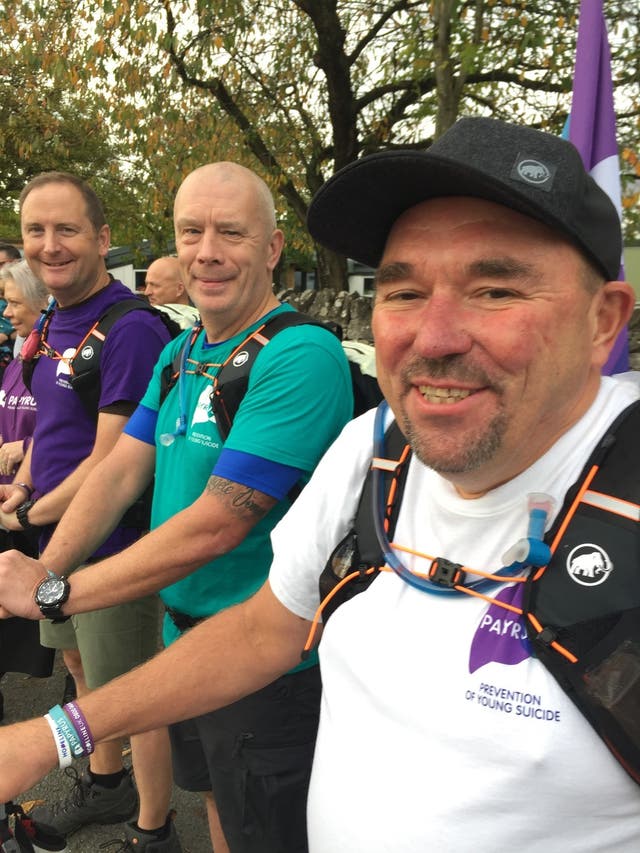 3 Dads Walking charity trek