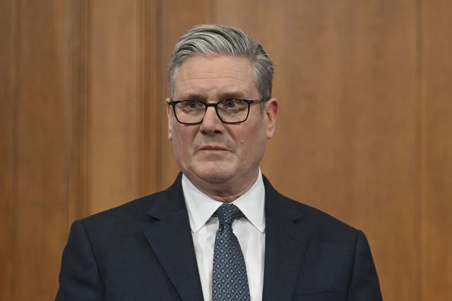 Prime Minister Sir Keir Starmer 