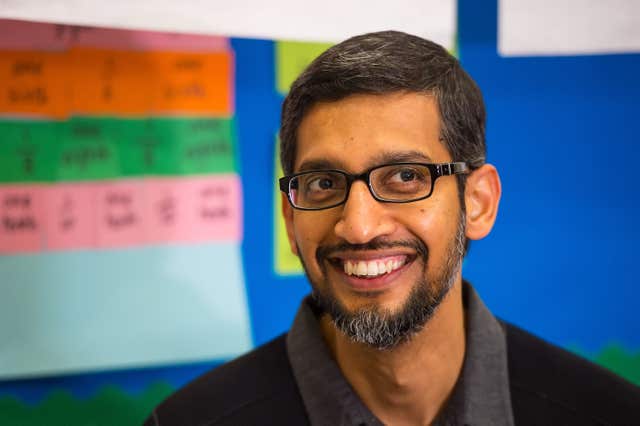 Google CEO visit to UK