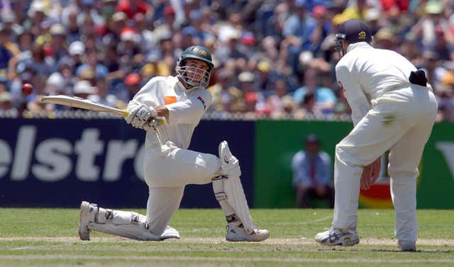 Justin Langer was in sparkling form in the 2002 Boxing Day Test (Rebecca Naden/PA)