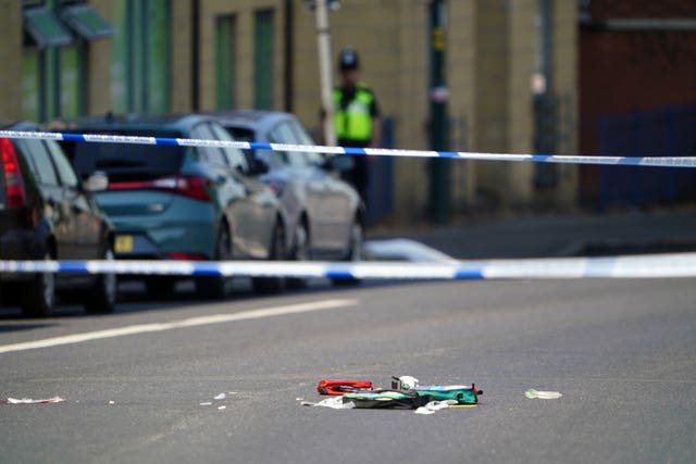 Nottingham city centre incident