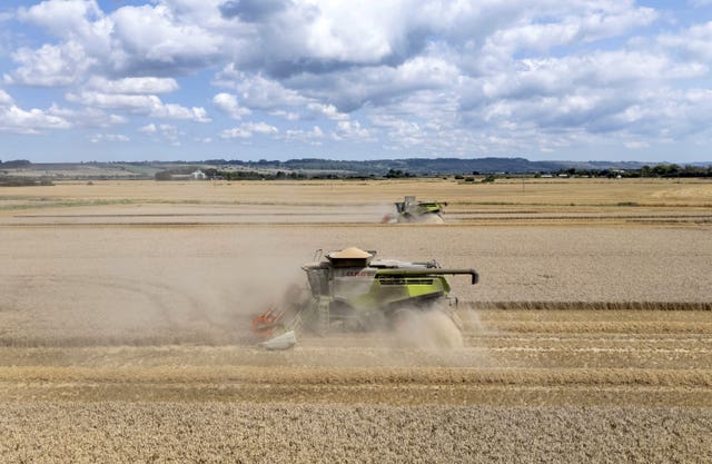 Combine harvester