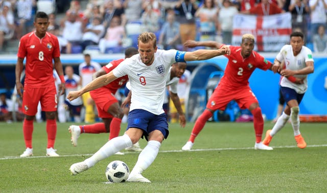 Harry Kane scored two penalties in the win over Panama