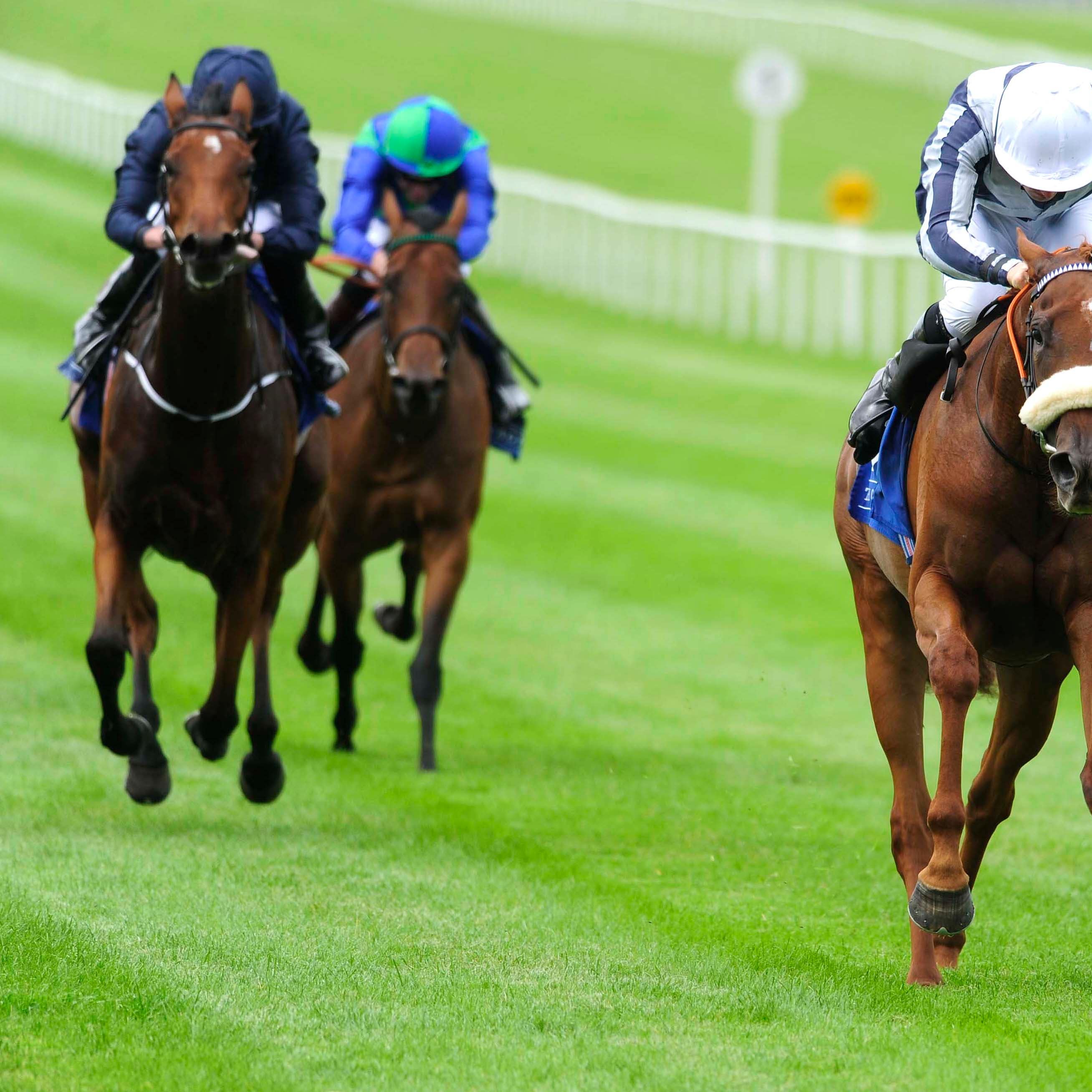 Liquid Amber winning at the Curragh