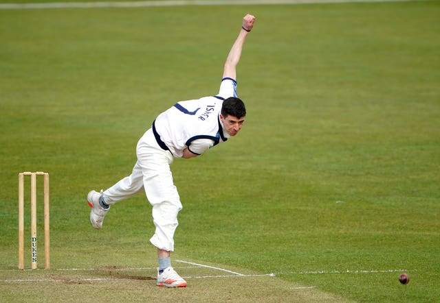 Matthew Fisher in action for Yorkshire