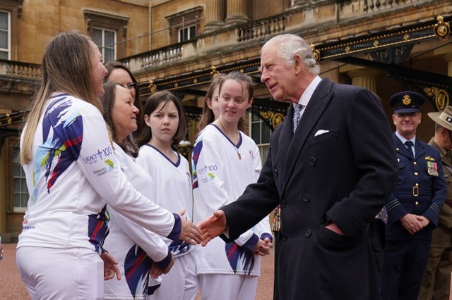 King attends start of Australian Legacy Torch Relay