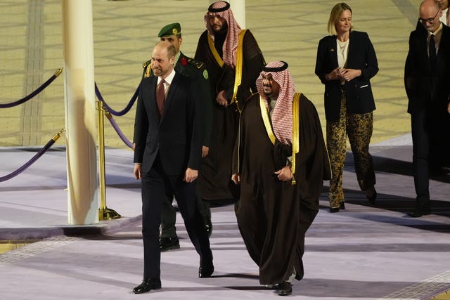 Prince of Wales visits Saudi Arabia – Day 1