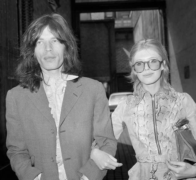 Marlborough Street Court – Mick Jagger and Marianne Faithfull – London