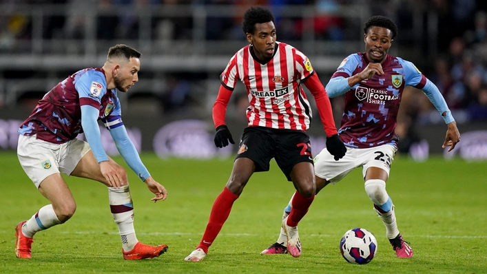 Burnley and Sunderland shared a goalless draw (Mike Egerton/PA)