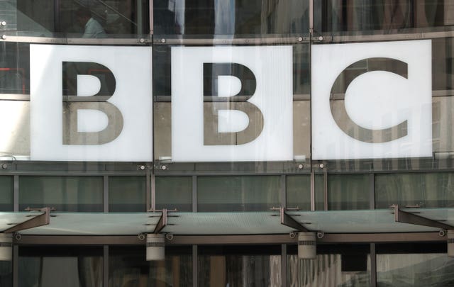 BBC sign