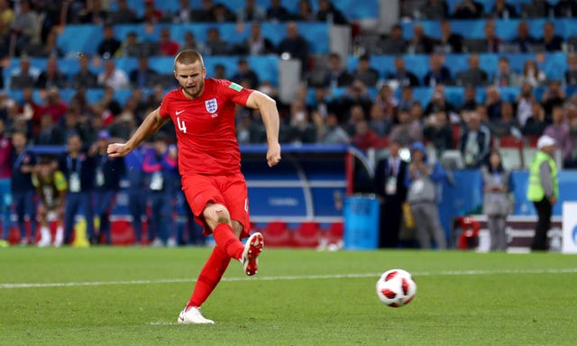 Eric Dier scored the winning penalty as England banished their hoodoo from 12 yards.