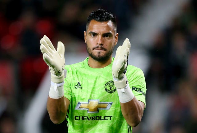 Sergio Romero was left out of Manchester United's Premier League and Champions League squads