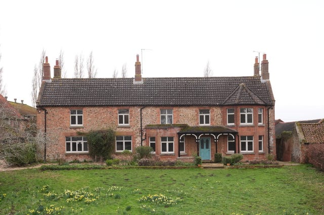 Andrew now lives in Marsh Farm on the Sandringham Estate in Norfolk 