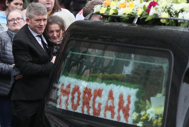 Morgan Barnard funeral