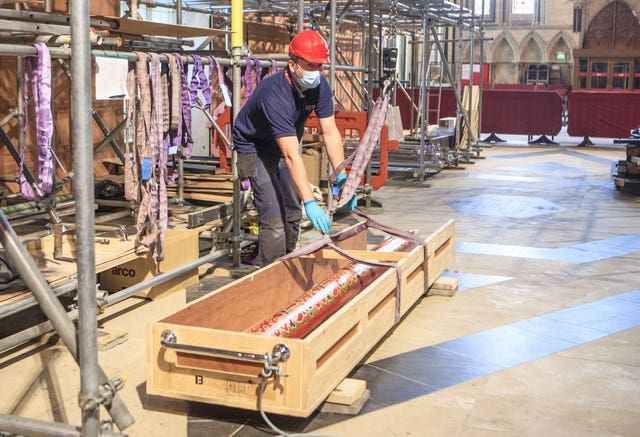 Grand Organ refurbishment at York Minster