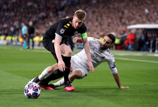 Real Madrid v Manchester City – UEFA Champions League – Round of 16 – First Leg – Santiago Bernabeu