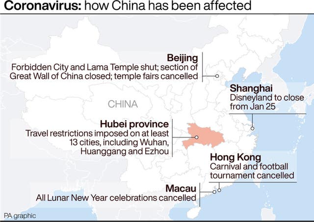 Coronavirus: how China has been affected