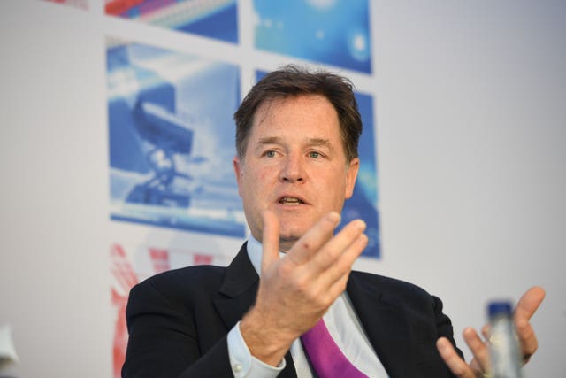 Former Deputy Prime Minister Nick Clegg is now a senior executive at Facebook