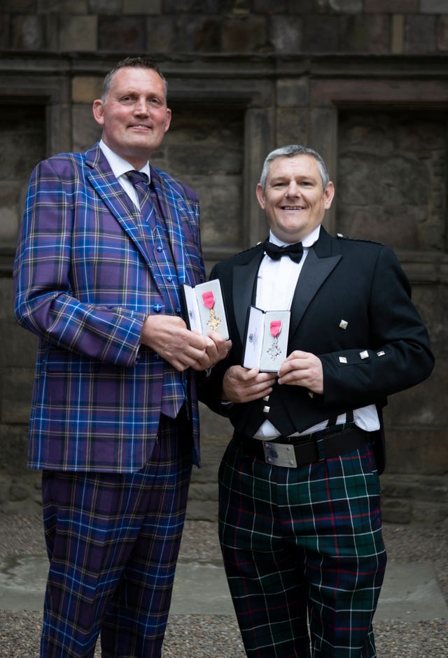 Investitures at Palace of Holyroodhouse