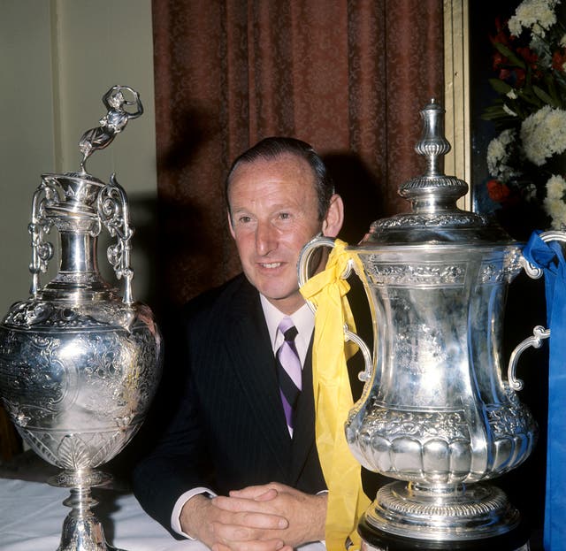 Bertie Mee guided his Arsenal side to the Double in 1971 (Don Morley/EMPICS Sport)