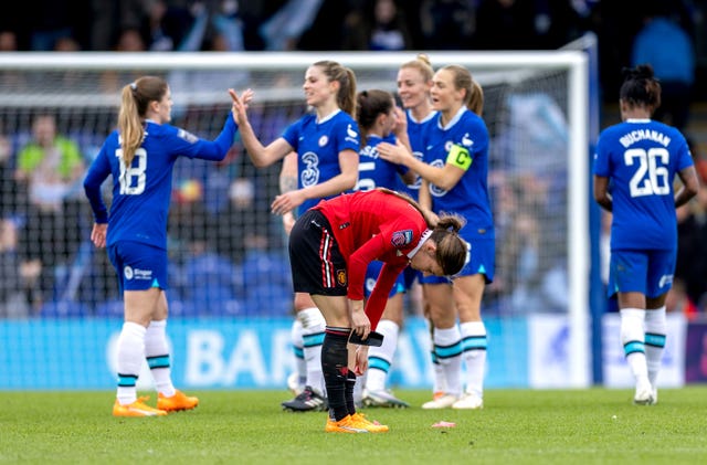Chelsea v Manchester United – Barclays Women’s Super League – Kingsmeadow