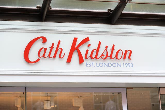 A Cath Kidston store sign