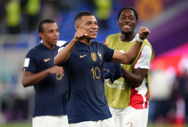 Kylian Mbappe was the star of the show again for France 