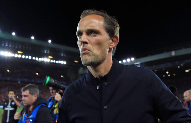 Paris Saint-German manager Thomas Tuchel. (PA)