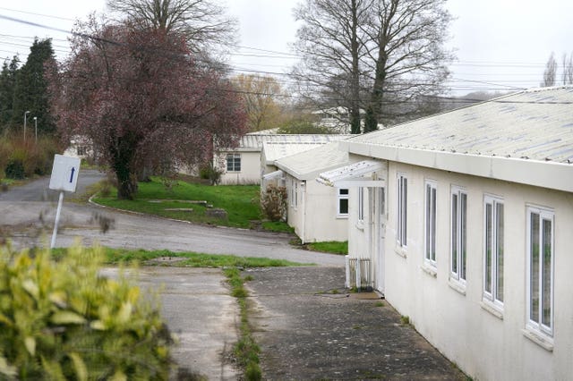 A view of the derelict Northeye site