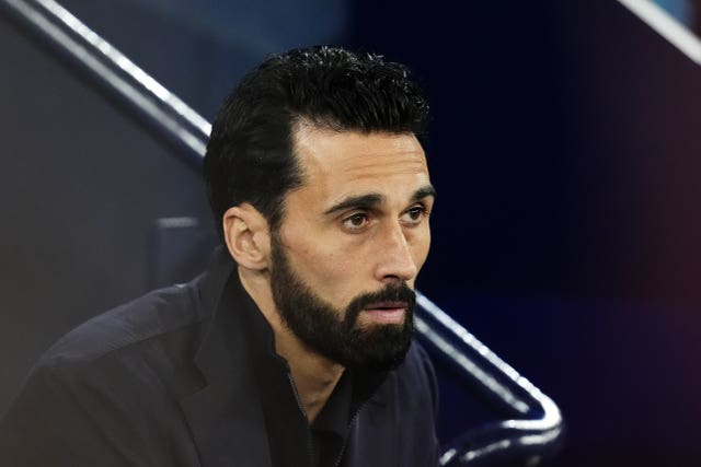 Real Madrid manager Alvaro Arbeloa ahead of the Champions League match against Manchester City at the Etihad Stadium