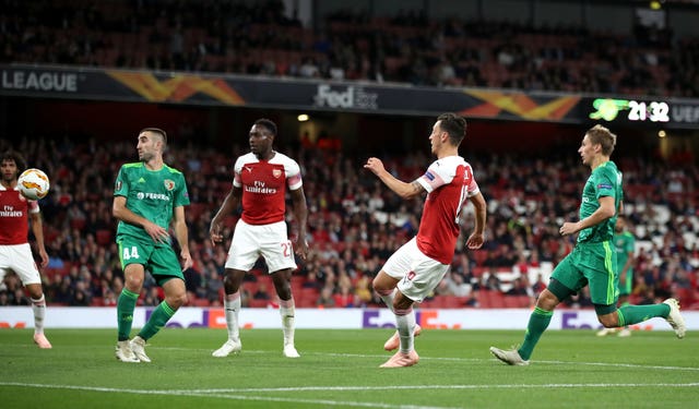 Arsenal v Vorskla – UEFA Europa League – Group E – Emirates Stadium