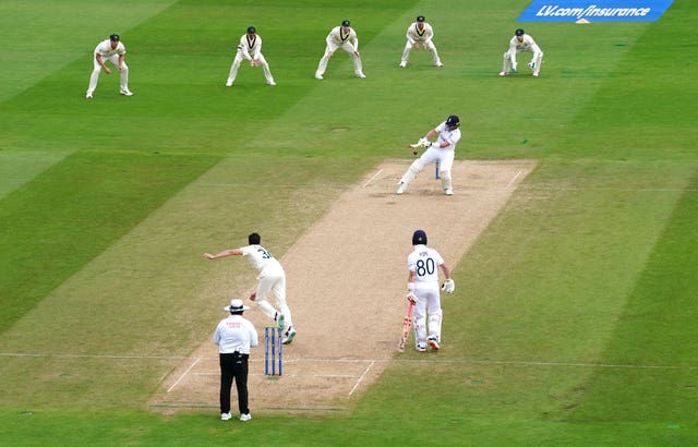 Joe Root's reverse ramps have typified his new approach (Mike Egerton/PA)