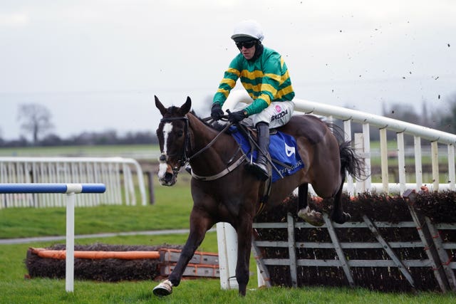 Icare Allen on his way to winning at Fairyhouse