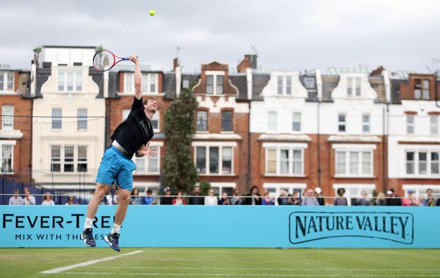 Andy Murray is ready to go at Queen's