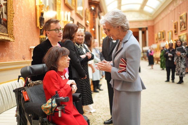 Humanitarian reception at Buckingham Palace