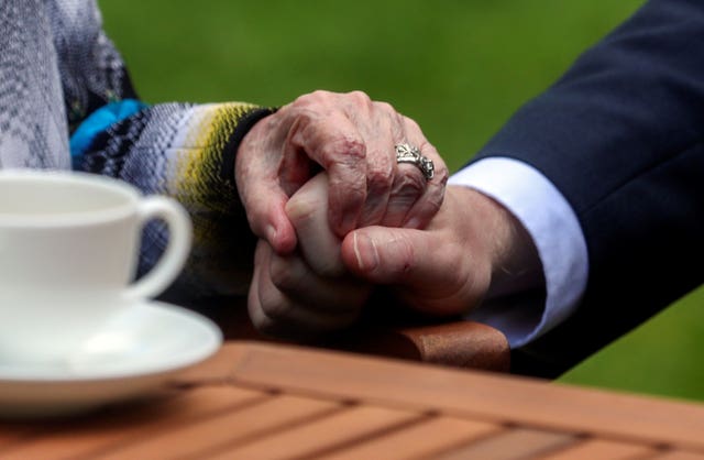 Barbara Windsor and Boris Johnson