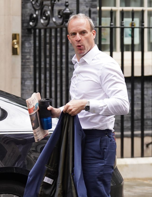Deputy Prime Minister Dominic Raab