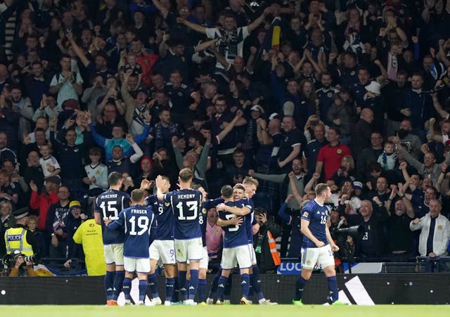 Scotland are a point away from Nations League promotion 