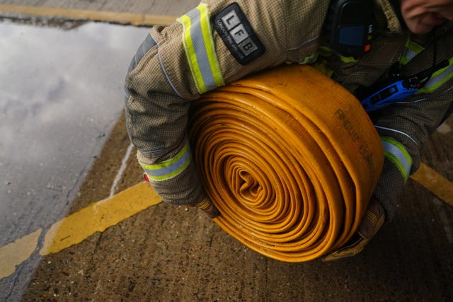 London Fire Brigade stock