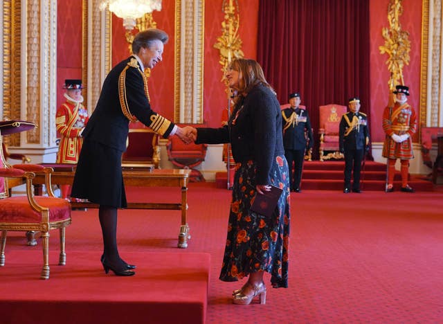 The Princess Royal and Arabella Weir