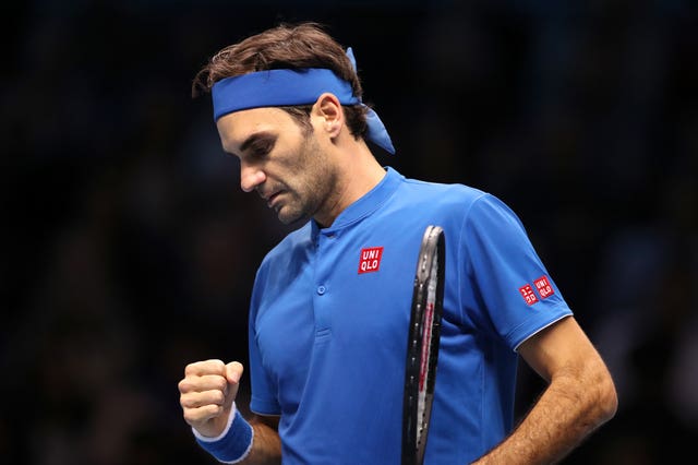 Federer was rarely troubled